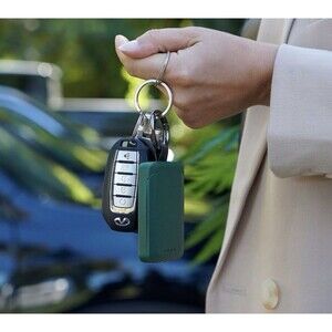 Limitless S/2 3,000mAh_Key Fob Power Banks w/ Built in Cables - Green / Sage
